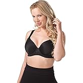 Leading Lady, Brigitte, Lace Underwire Bra for Women, Lightly Padded Cups, Everyday Bra, Adjustable, Smoothing Bra, 32A-50G
