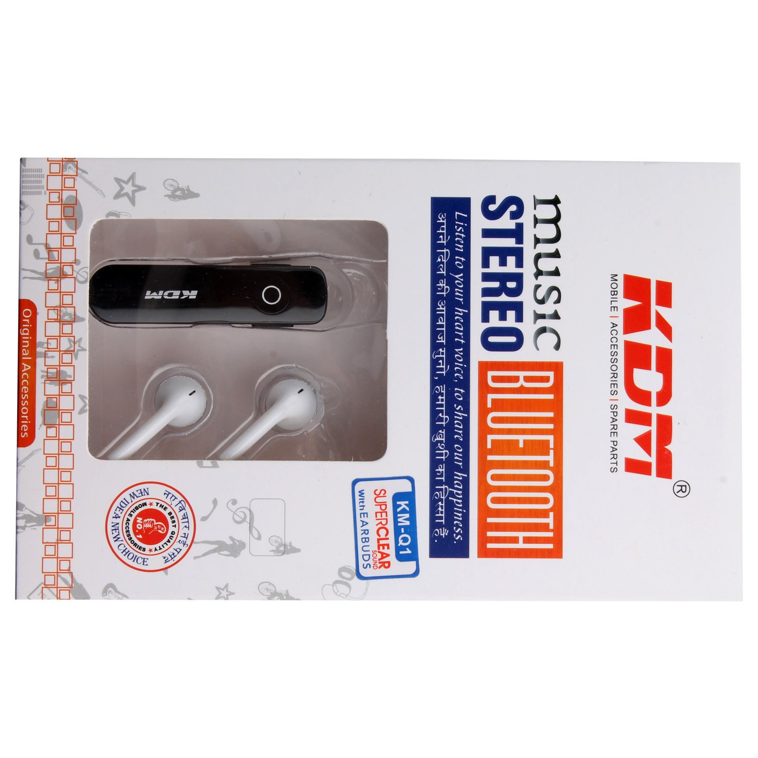 KDM Bluetooth Headphones, KDM® V4.0 Wireless Bluetooth Earphones