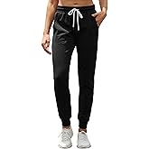 SPECIALMAGIC Women's Cotton Sweatpants with Pockets Athletic Drawstring Joggers Casual Sweat Pants
