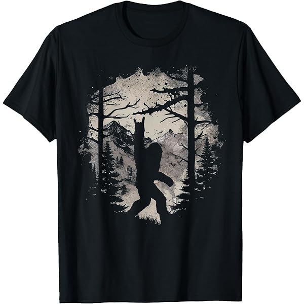 T-shirt Humour Guitar Sasquatch Bigfoot - Neuf Toutes Tailles 100% Coton US