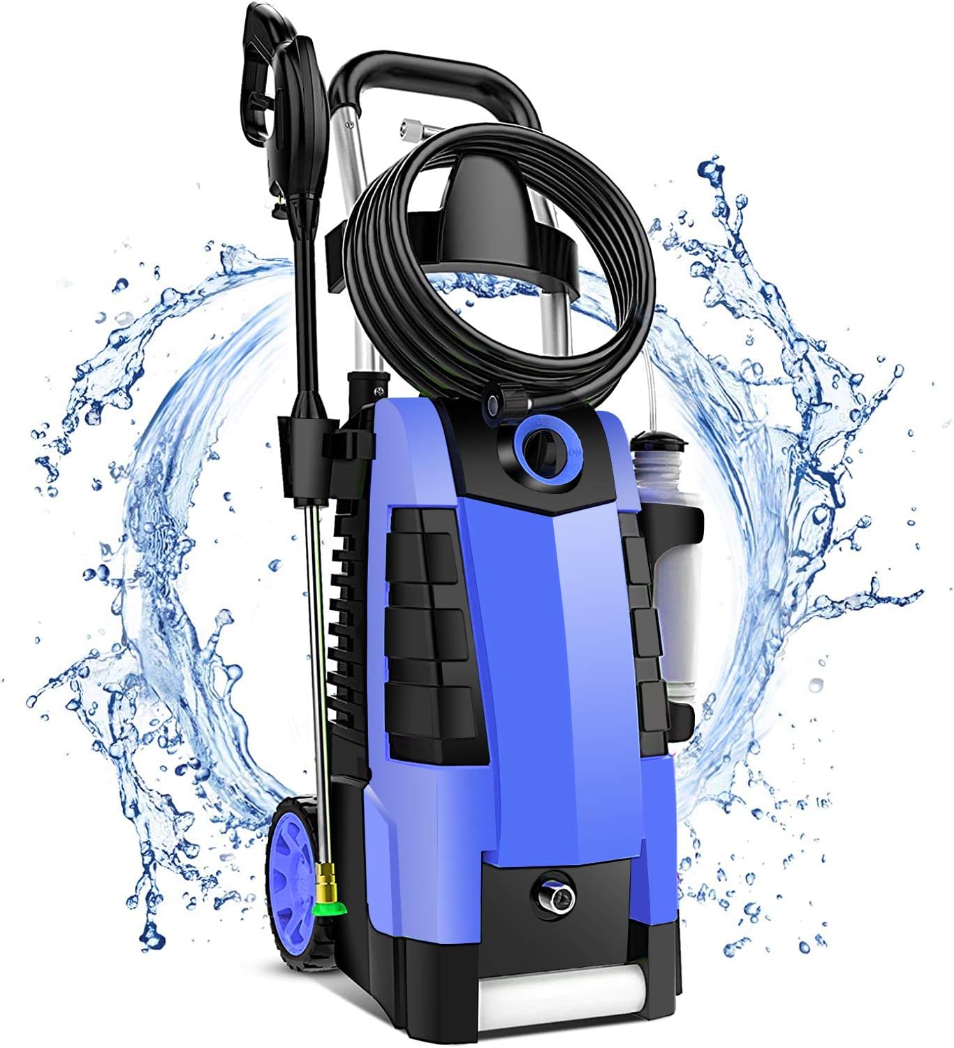 TEANDE 3800PSI Electric Pressure Washer, 3800PSI High Pressure Washer for Cars Fences Patios Garden Cleaning, 2.8GPM 1800W Power Washer : Garden & Outdoor