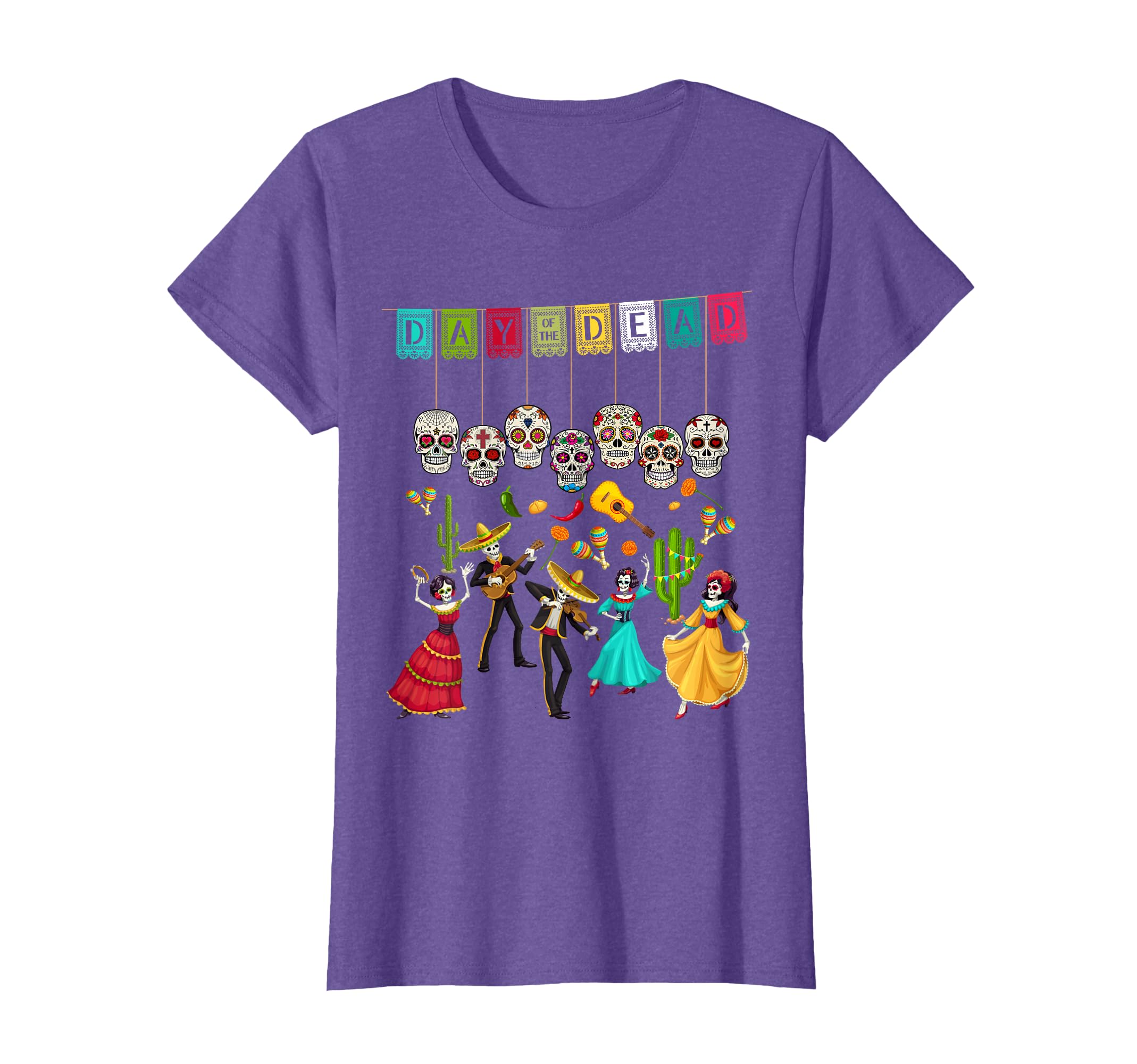 Día De Los Muertos Skeleton - Mexican Day Of The Dead Party T-Shirt