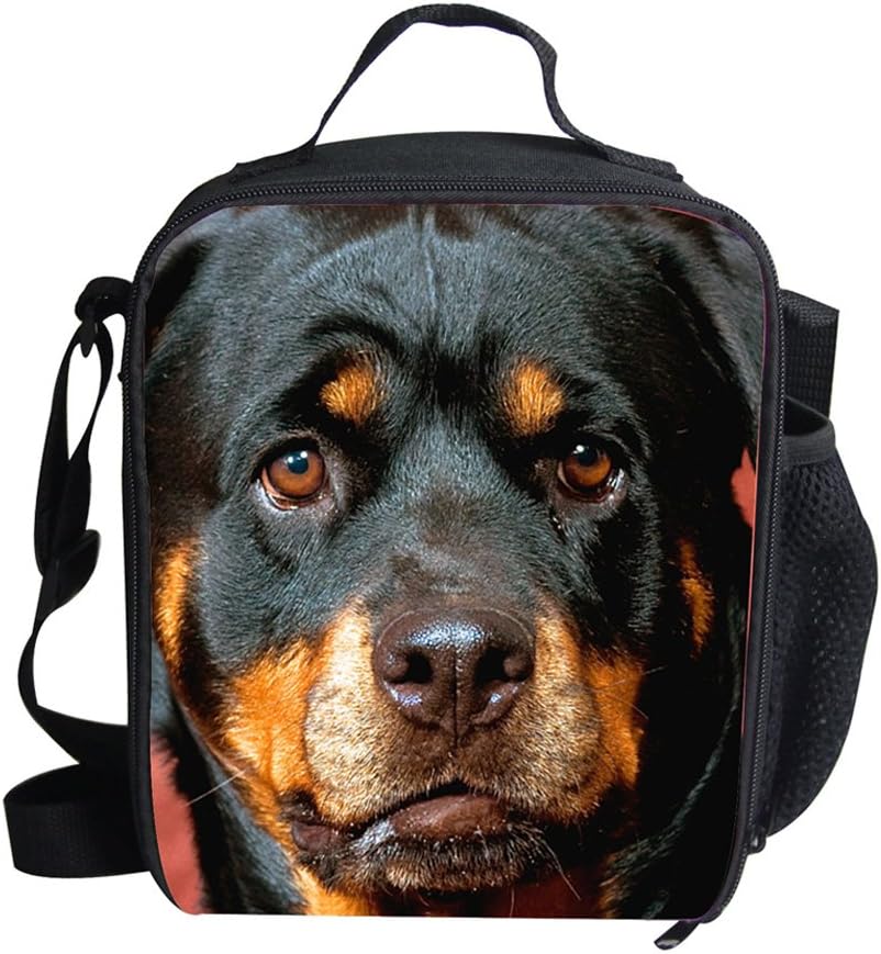 black dog tote
