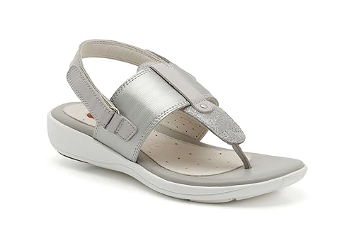 clarks flip flops kids silver
