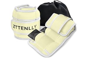 ZTTENLLY Adjustable Ankle Weights for Women Men and Kids | 1 Pair 5 10 15 18 20 Lbs Leg Wrist Ankle Weight Straps for Yoga, Walking, Running, Aerobics, Gym, Dance, Pilates, Cardio