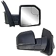 Side Mirror Right Passenger Side View Mirror Fits Ford F150 2015 2016 2017 2018 2019 2020 w/Heated 5pins