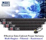 Dynamode 6 Way PDU Extension Lead 13A UK Socket 3M IEC14 Cable view 6