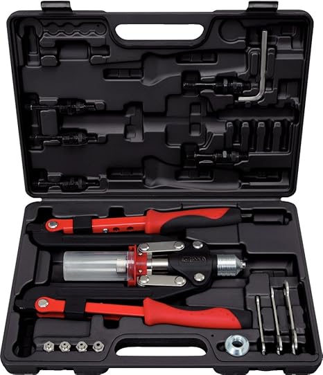 Ks Tools 150 9630 Coffret De Pince A Rivets Et Ecrous Aveugles Insert 2 Bras Pliants Amazon Fr Auto Et Moto