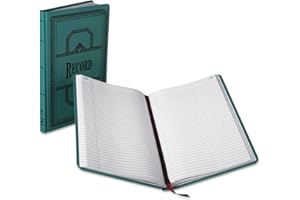 Boorum & Pease 66 Series Account Books, Record Ruling, 300 Pages, 12-1/8ʺ x 7-5/8ʺ, Blue (66-300-R)