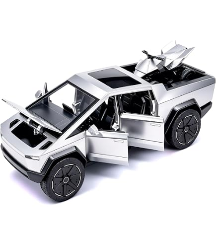 Amazon.com: Hot Wheels Tesla Cybertruck, HW Rolling Metal 4/5