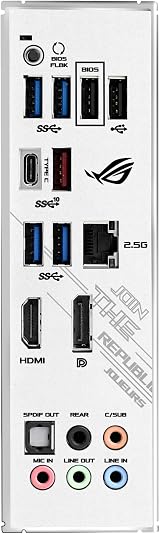 ASUS ROG STRIX B550-A GAMING Motherboard B550 Chipset PCIe 4.0 Dual M.2 USB-C view 6