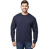Fruit of the Loom Men's Eversoft Fleece Crewneck Sweatshirts, Moisture Wicking & Breathable, Sizes S-4x