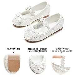 Felix & Flora Toddler Flower Girl Mary Jane Shoes