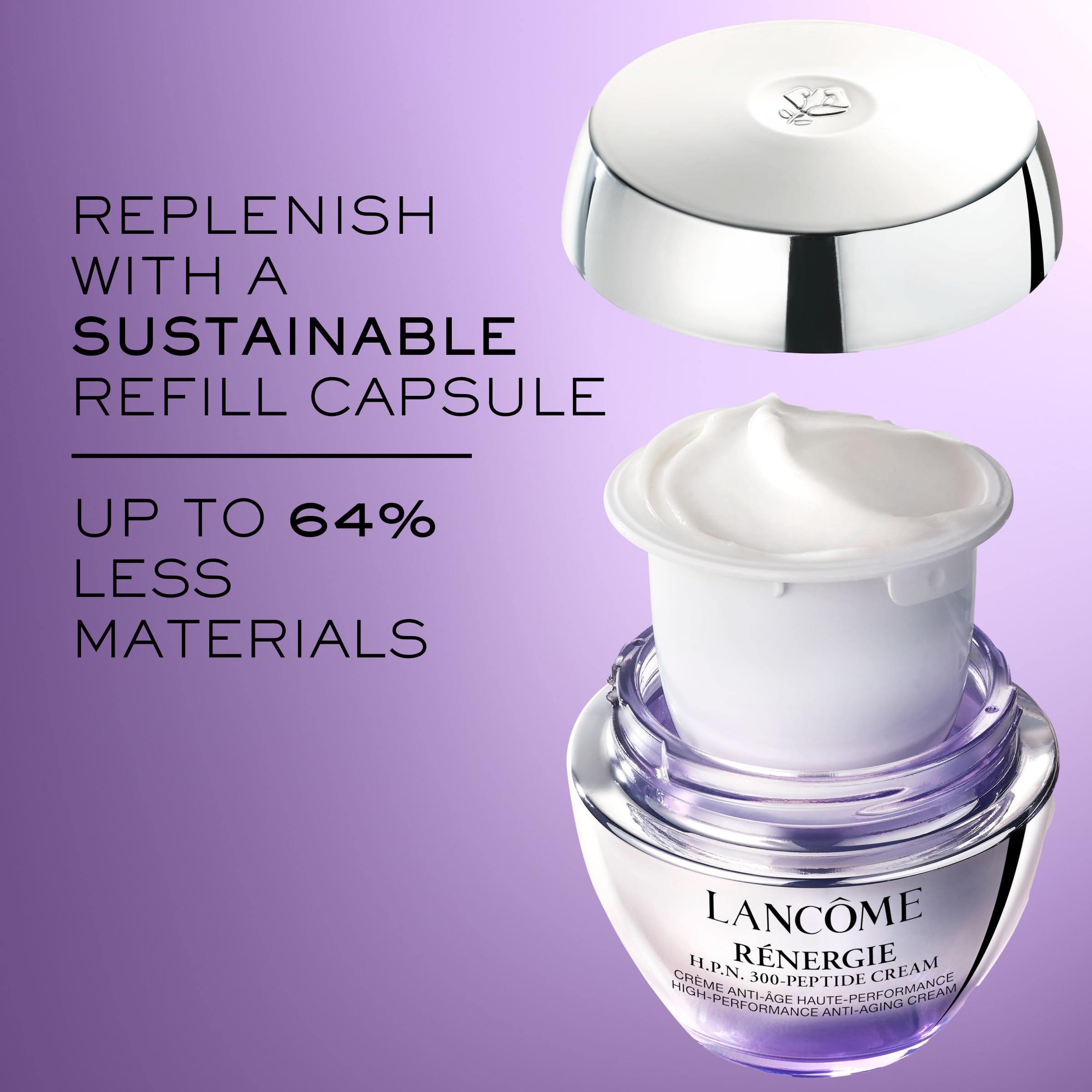 Lancôme Rénergie Limited Edition Skincare Set - Full Size Rénergie H.P.N 300-Peptide Cream 1.7 Fl Oz & Full Size Refill 1.7 Fl Oz