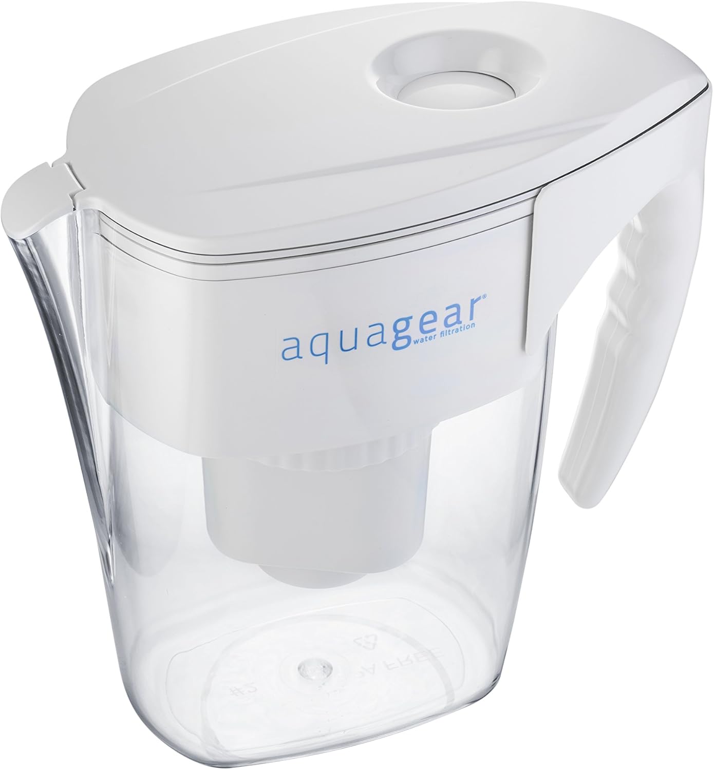 Aquagear Water Filter Pitcher Fluoride, Lead, Chloramine, Chromium6