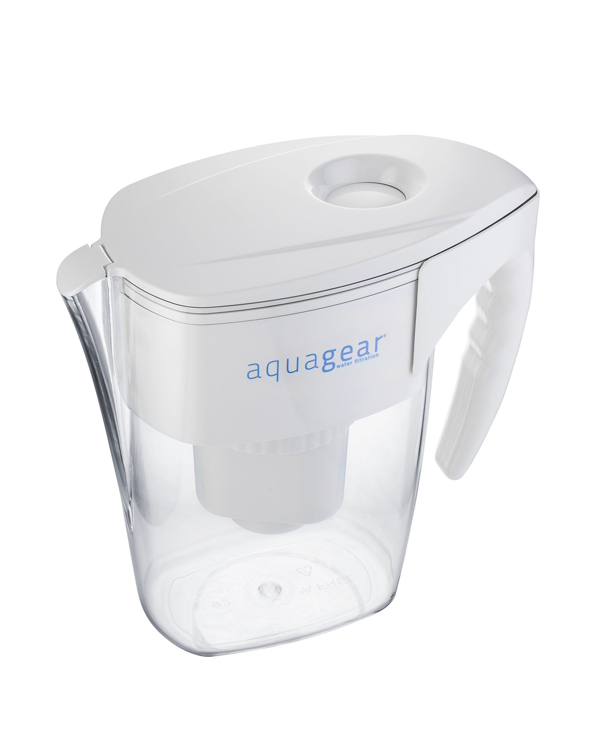 Aquagear Water Filter Pitcher Fluoride, Lead, Chloramine, Chromium6