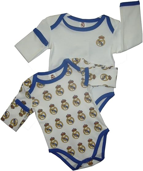 ACCESORIOS PARA DISFRAZ DE BEBÉ REAL MADRID , 2 unidades T-Shirt ...