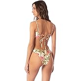 Maaji Women's Splendid Regular Rise Thin Side Cheeky Cut Bikini Bottom