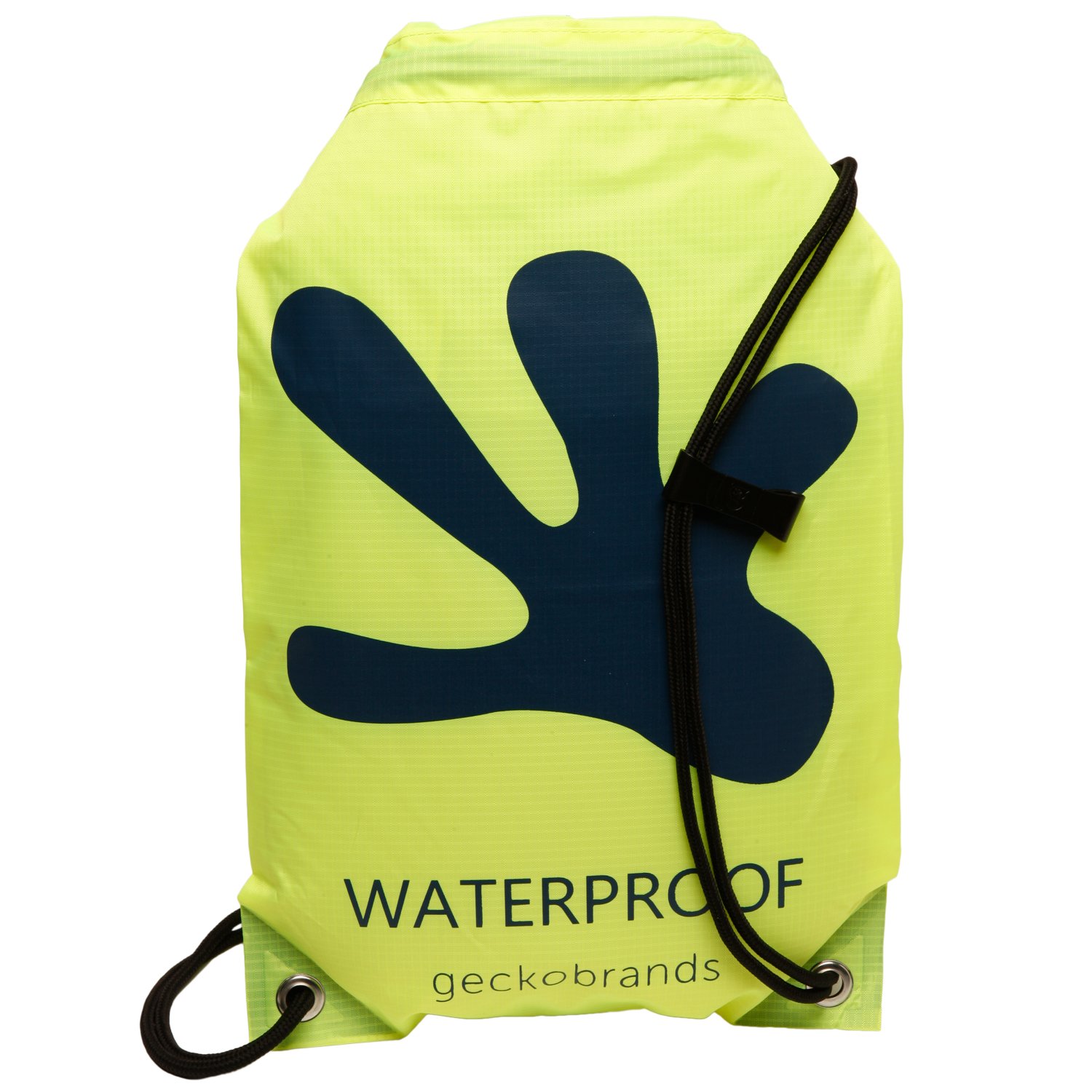 geckobrands waterproof drawstring 2.0 backpack