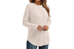 AUTOMET Womens Long Sleeve Shirts Fall Fashion Tops 2025 Crewneck Dressy Sweaters Tunic Winter Clothes Casual Outfits