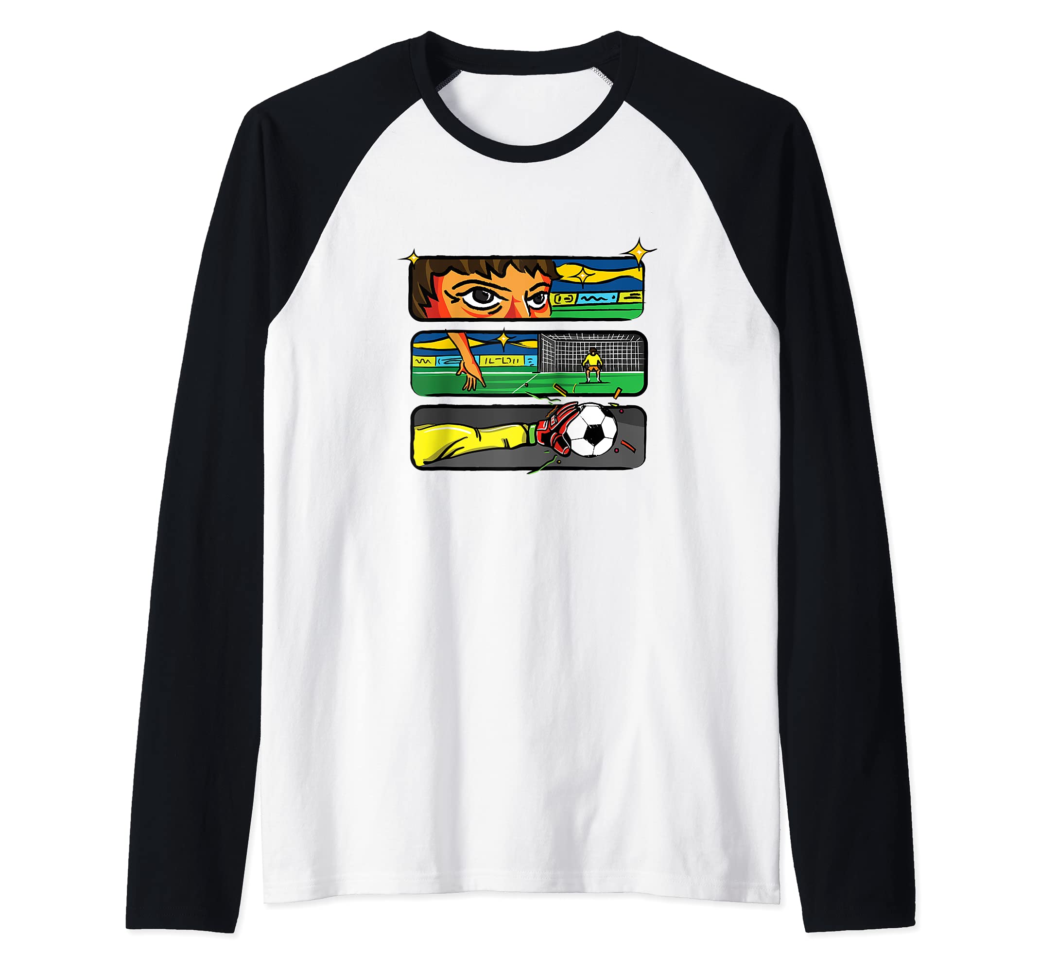Flag Sweden Raglan Baseball Tee