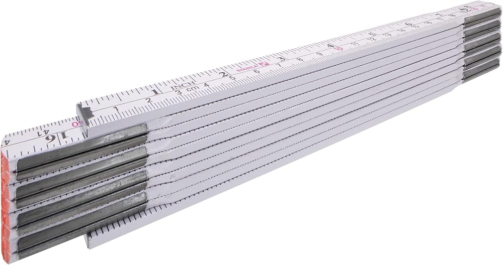 Stabila STB1607 Wooden and Plastic Folding Rule 2m 78in