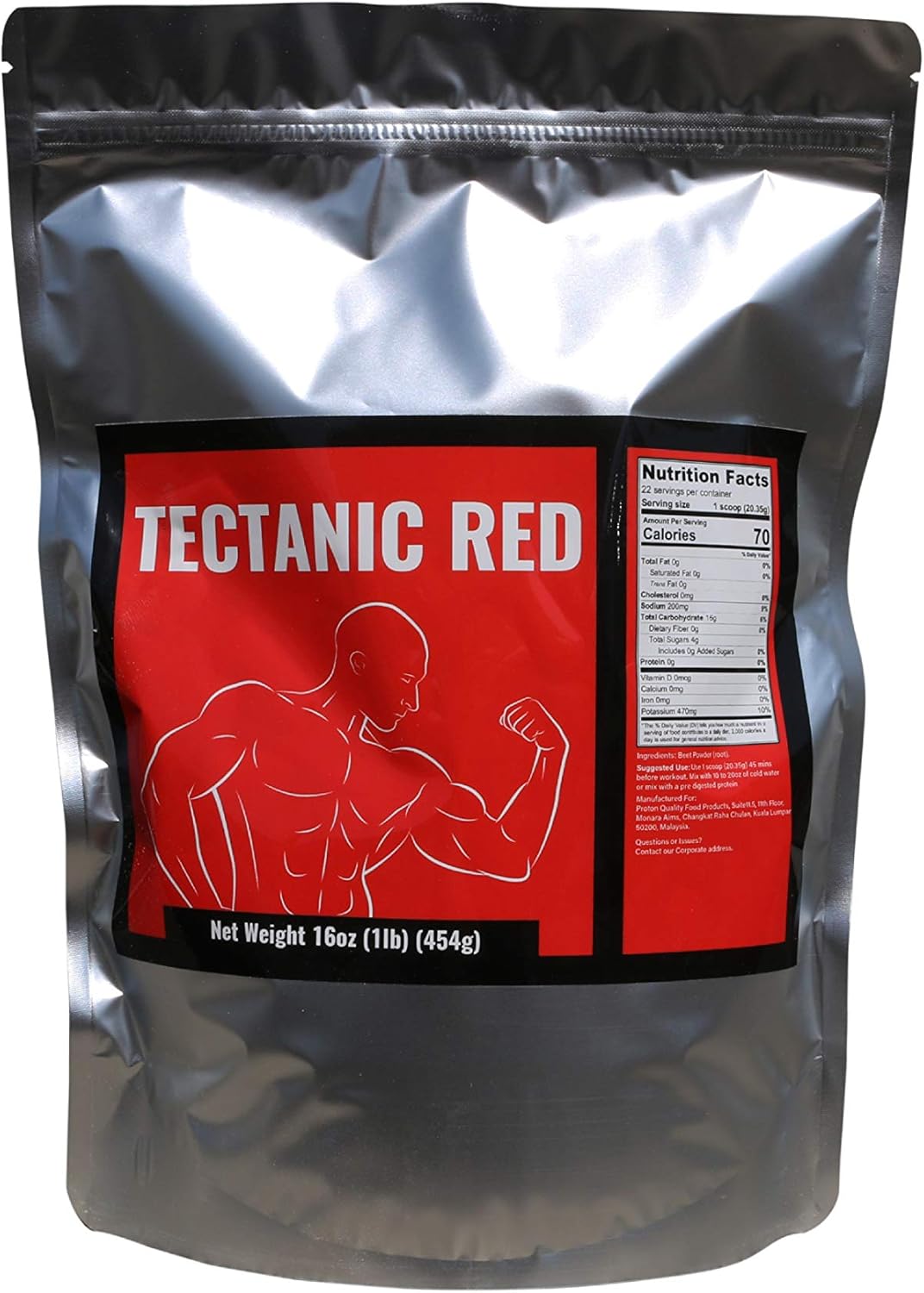 Tectanic Red PreWorkout DailyNutriFood LLC