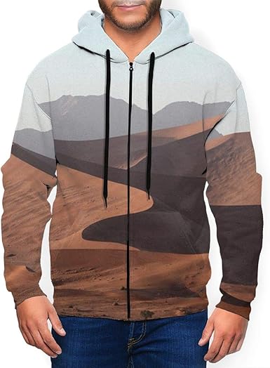 mens casual hoodie jacket
