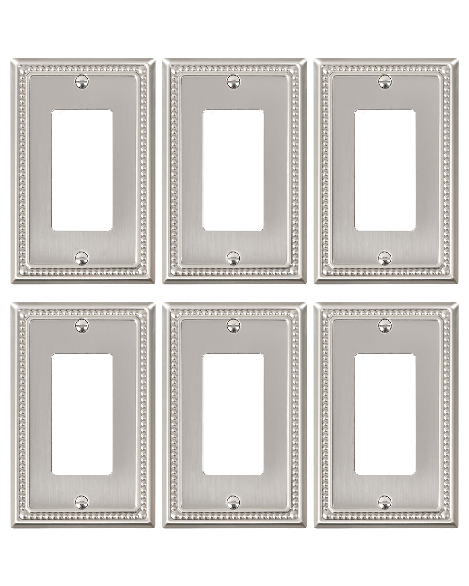 TREEWELL 6-Pack Decorator Outlet Cover