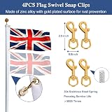 NQ Flag Pole Repair Parts Kit with 50 ft Nylon Rope and Accessories view 6