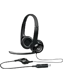 Logitech USB Headset H390 with Noise Cancelling Mic