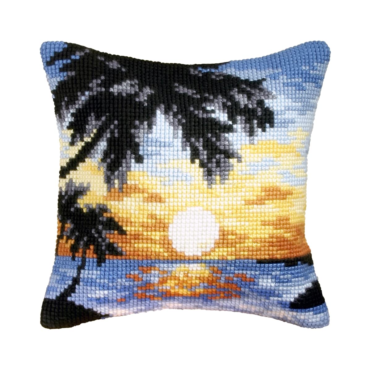 Orchidea Cushion Cross-Stitch, Sunset, 40 x 40cm