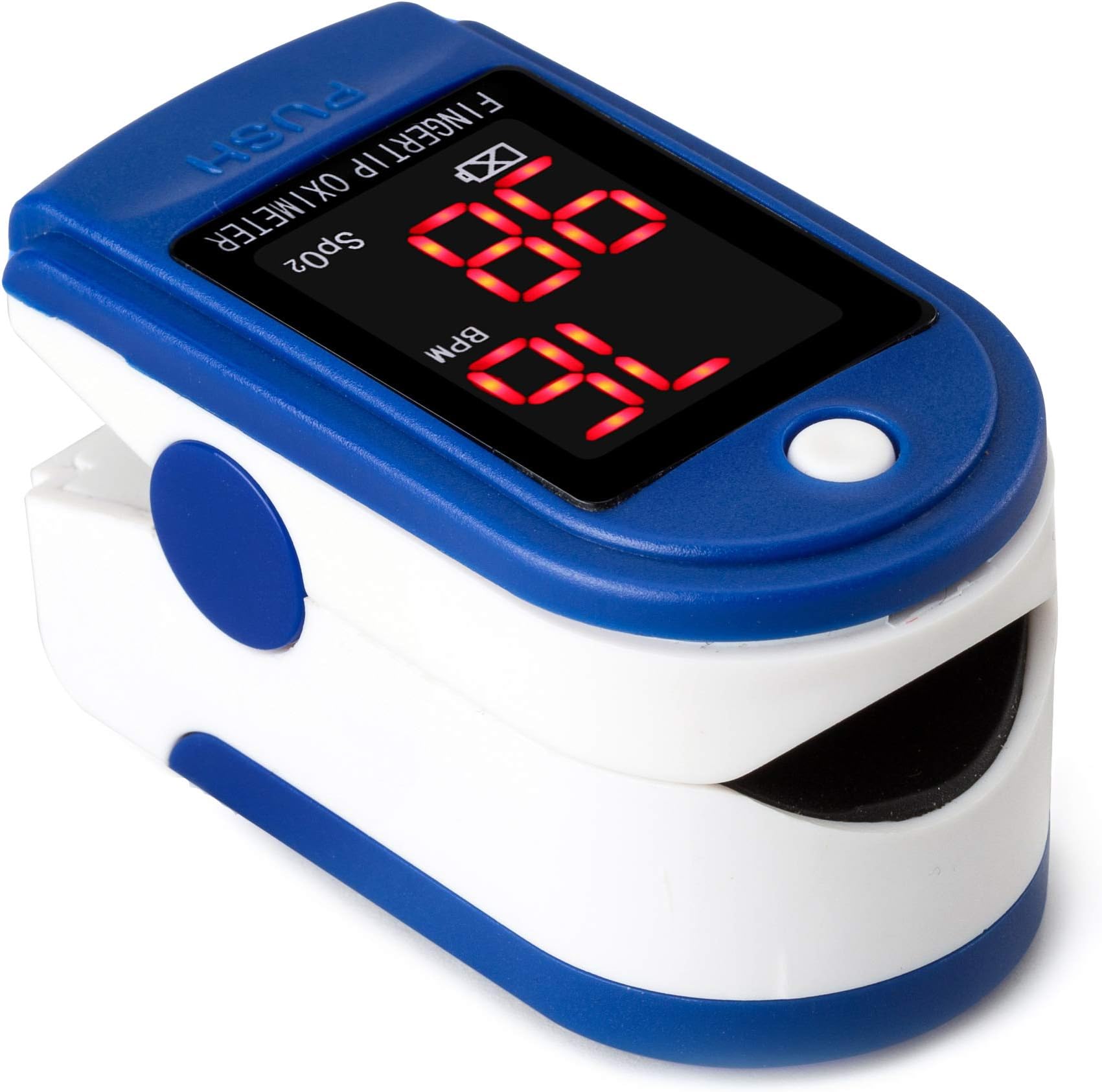 DDayuer Precise Finger Clip Pulse Blood Oxygen Monitoring,Household,Blue