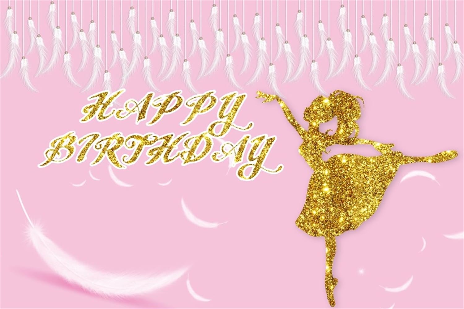 Amazon Com Laeacco Happy Birthday Backdrop 5x3 Vinyl Pastel