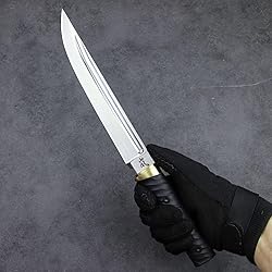 LENGREN Tactical Wakizashi Full Tang Fixed Blade