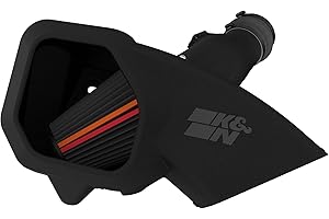 K&N NextGen Diesel Dryflow Cold Air Intake: Compatible with 2019-2024 RAM; 2500; 3500; 50-1583D