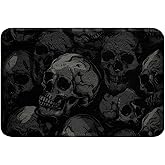 Erosebridal Skull Bathroom Rugs 16