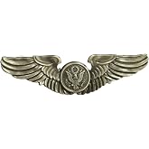 EagleEmblems P16064 Wing-USAF, Aircrew, Basic (3'')