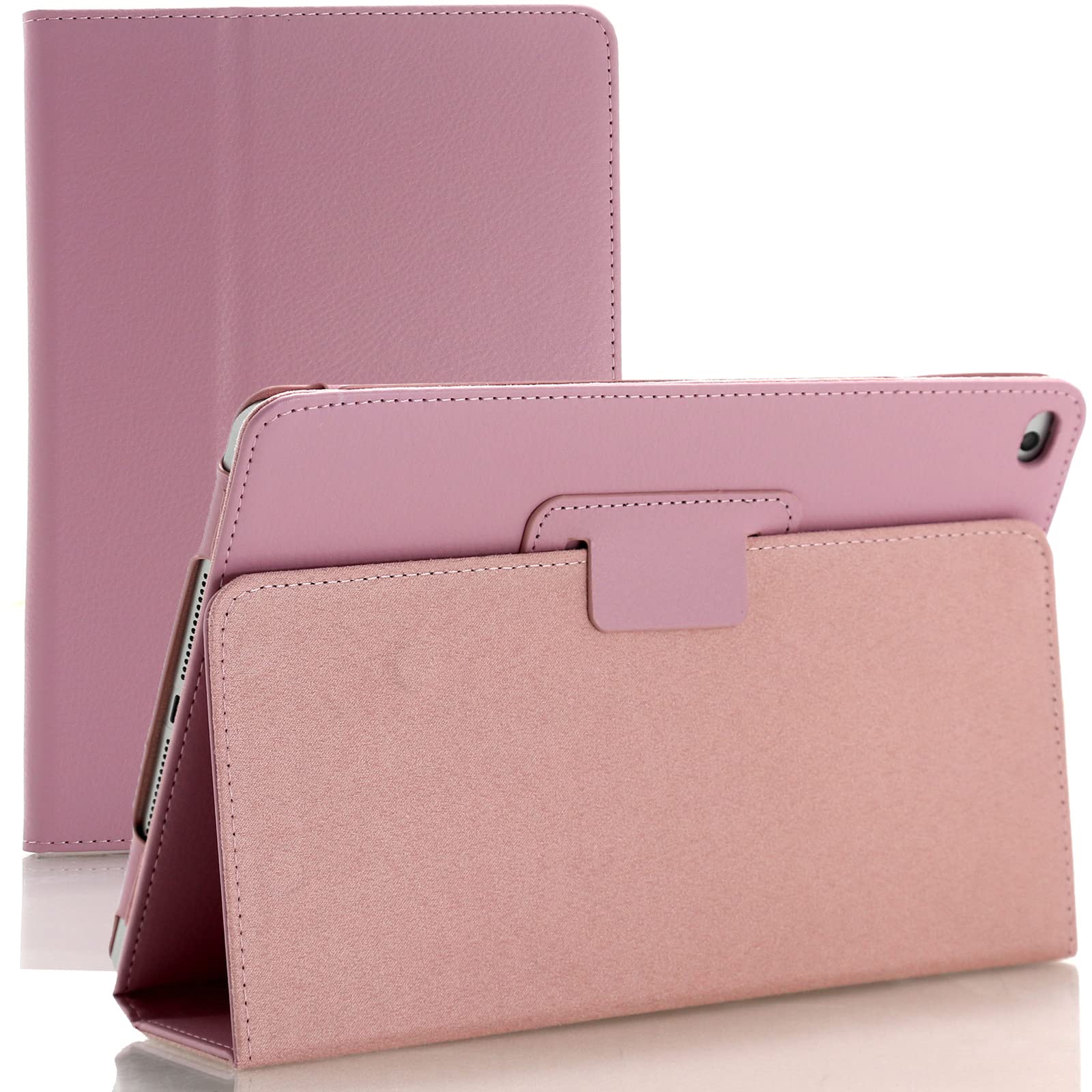 Leather Flip Stand Case for Apple iPad Air 1 (2013) Air 2 (2014) 9.7 5th Gen (2017) 6th Generation (2018) (Baby Pink) โ image 1