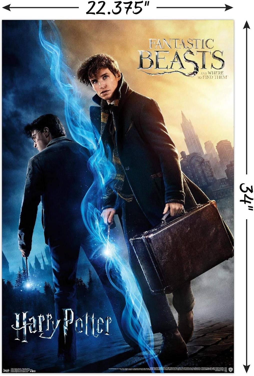 Harry Potter and Fantastic Beasts Wall 