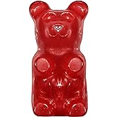 The Original Giant Gummy Bears!&trade; from GGB Candies (Cherry, 1 Pound)