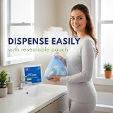 Kordis Incontinence Bags 250 Blue Tie Handles 32x42cm Recycled 30% view 5