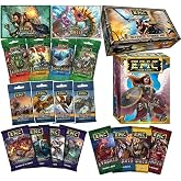 Wise Wizard Games, Epic Card Game Bundle: Base Set, Guardians of Gowana, Duels Boxed Sets Plus 4 Lost Tribe Card Packs, 4 Pantheon Packs, 4 Tyrants, 4 Uprising and the Epic Storage Box (20 Items)