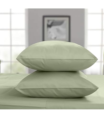 1000 Thread Count 100% Cotton Sheet Set - 4 Piece King Size, Deep Pocket, Sateen Weave, Plum Color - View #7