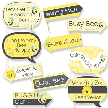 Amazon Com Funny Honey Bee Baby Shower Or Birthday Party Photo
