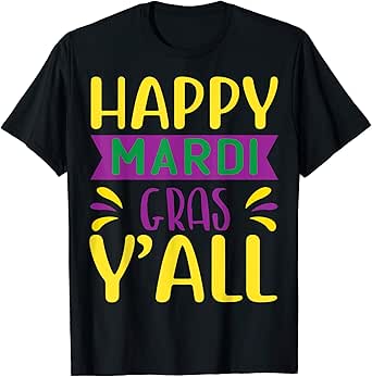 Amazon.com: Mardi Gras 2021 New Orleans Shrove Tuesday Pancake Day Nola T-Shirt: Clothing
