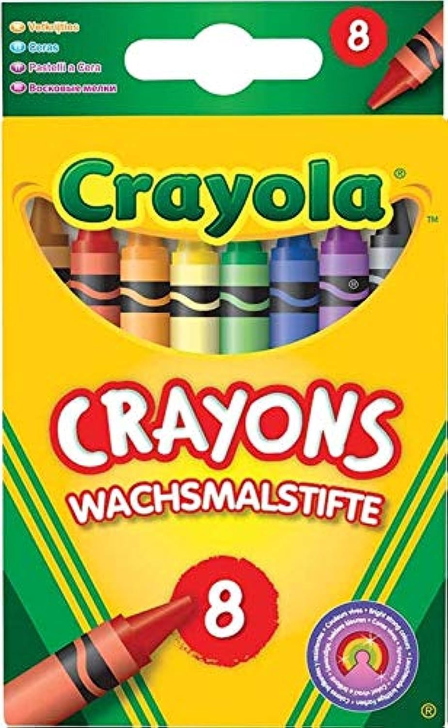 4 x Packs of 8 Crayola Coloured Crayons