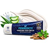 PENIKOSETE Varicose &amp; Spider Vein Cream for Legs | Dermatologically Tested Ayurvedic Ashwagandha Formula | Natural Non-Sticky Cream for Tired, Swollen &amp; Heavy-Looking Legs | For Men &amp; Women - 1 Pack