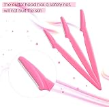 FEPITO Eyebrow Razor 20 Pieces Stainless Steel Shapers for Facial Hair view 3