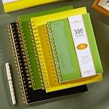 NIRMIRO A4 Lined Notebook 300 Pages 100GSM PVC Cover Spiral Wirebound view 6
